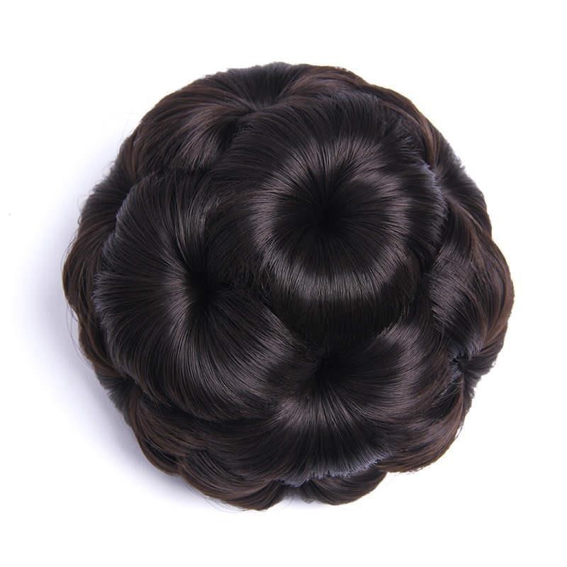 Fábrica al por mayor diamante nueve flor moño pelo clip peluca flor brote nupcial accesorios para el cabello updo pelo moño pelo bolsa en stock