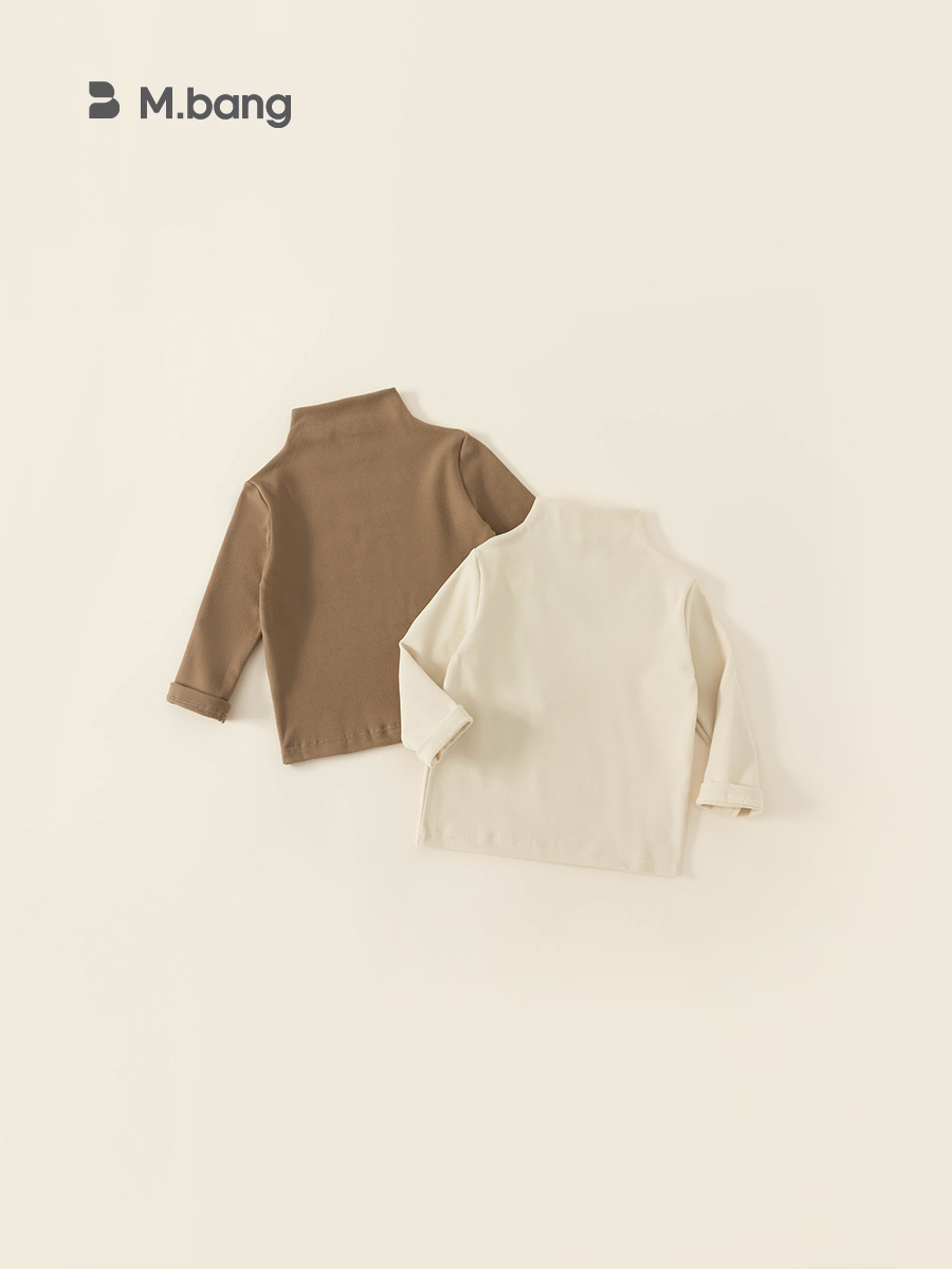 Ropa interior térmica para niños Youbao, camiseta de manga larga para niños y niñas, camiseta interior para bebés, otoño e invierno