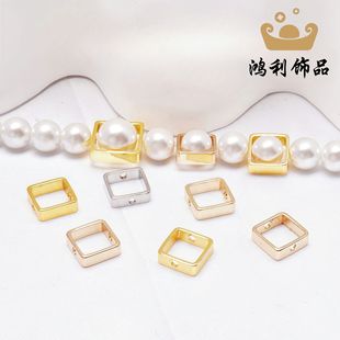14K����ɫ���ķ��������p�װ���Ȧdiy������ֹ��Ʒ������l