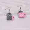 Brand multicoloured detachable constructor for beloved, earrings, wholesale