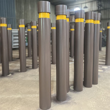 定制广州款铸铁挡车柱人行道隔离路桩小区大门警示柱