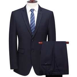 西装套装男款休闲西服冬季商务西装男士西服套装外套职业装正装