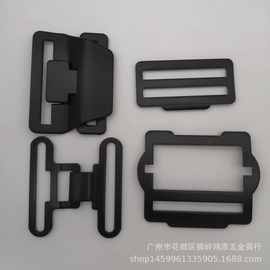 战术腰带对扣单沟 战术腰带五金配件织带扣调节扣军扣军训腰带扣