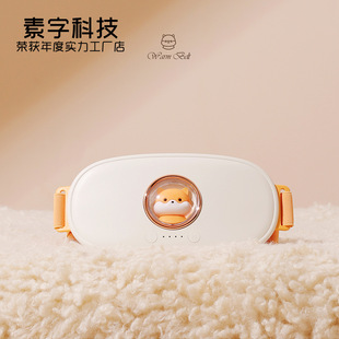 Cross-border Space Capsule Electric Heating Warm Palace Belt for Girls Gifts Menstruation Big Aunt Artifact Hot Compress Massage Warm Palace Belt