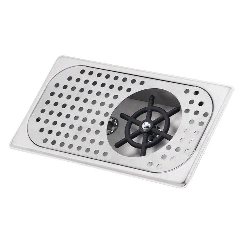 De Acero inoxidable taza automática lavadora incrustado fregadero taza lavadora Bar cafetería de alta presión punzón taza