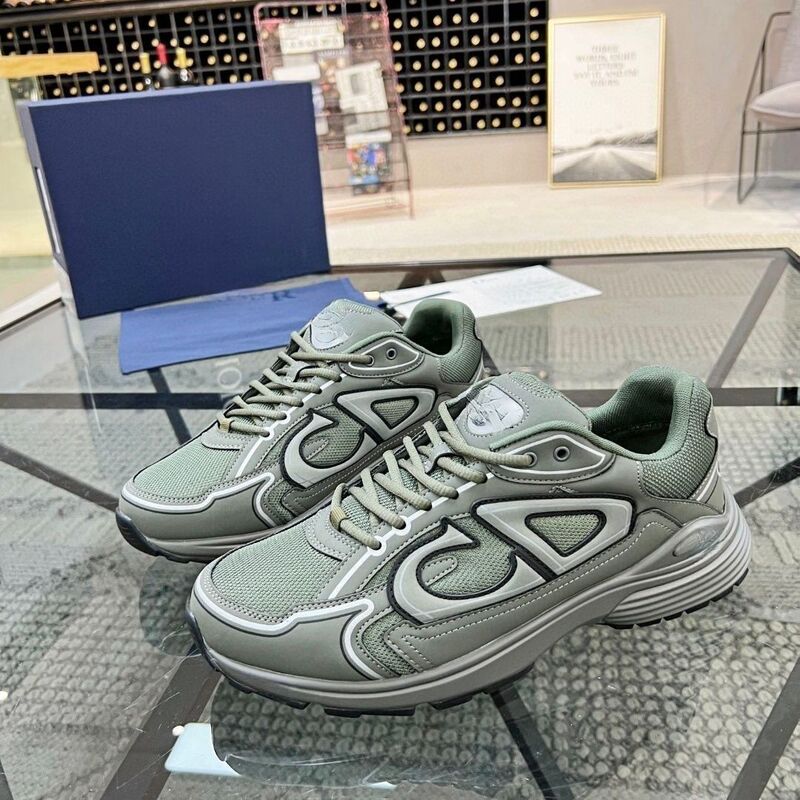 広州ヨーロッパステーション CD レター B30 新しい多用途ファッションカジュアル男性と女性の通気性スポーツシューズお父さん靴トレンディ|undefined