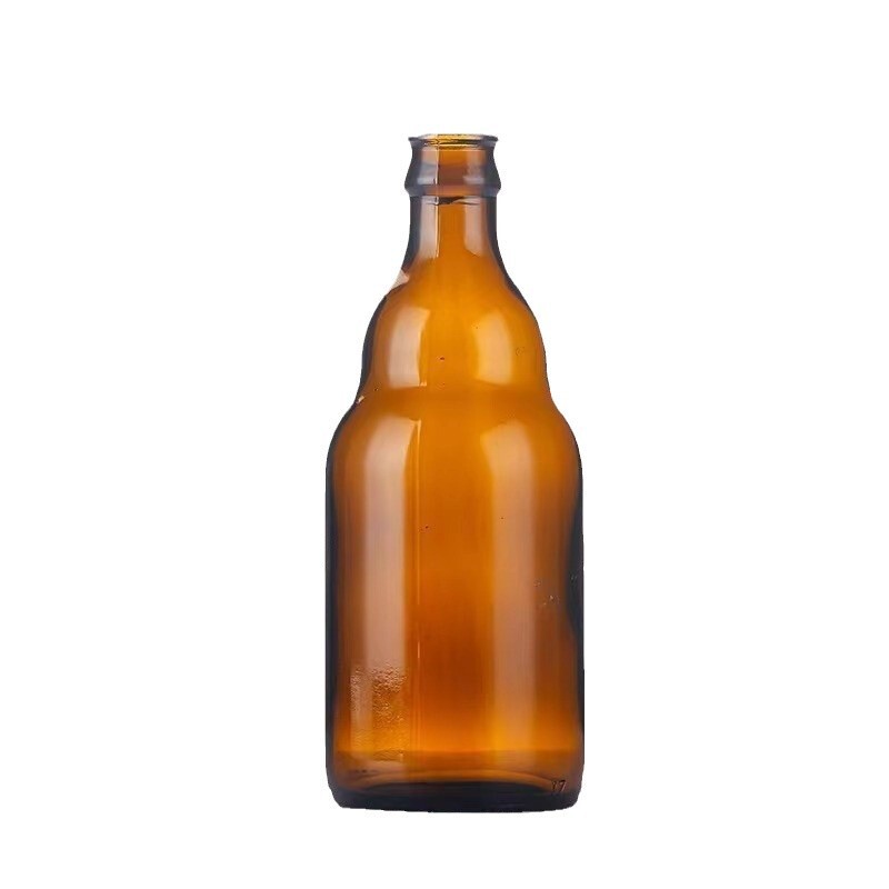 茶色の醸造ビールガラス飲料瓶冷抽出コーヒーガラス瓶豆乳ソーダ果酒飲料ガラス空瓶|undefined