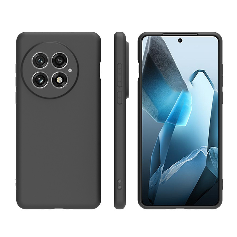 Suitable for 1+15R Matte Shell Tpu Material One Plus Nord Ce6 Solid Black Tpu Anti-Fall Protection Suitable for 1+15R Matte Shell Tpu Material One Plus Nord Ce6 Solid Black Tpu Anti-Fall Protection