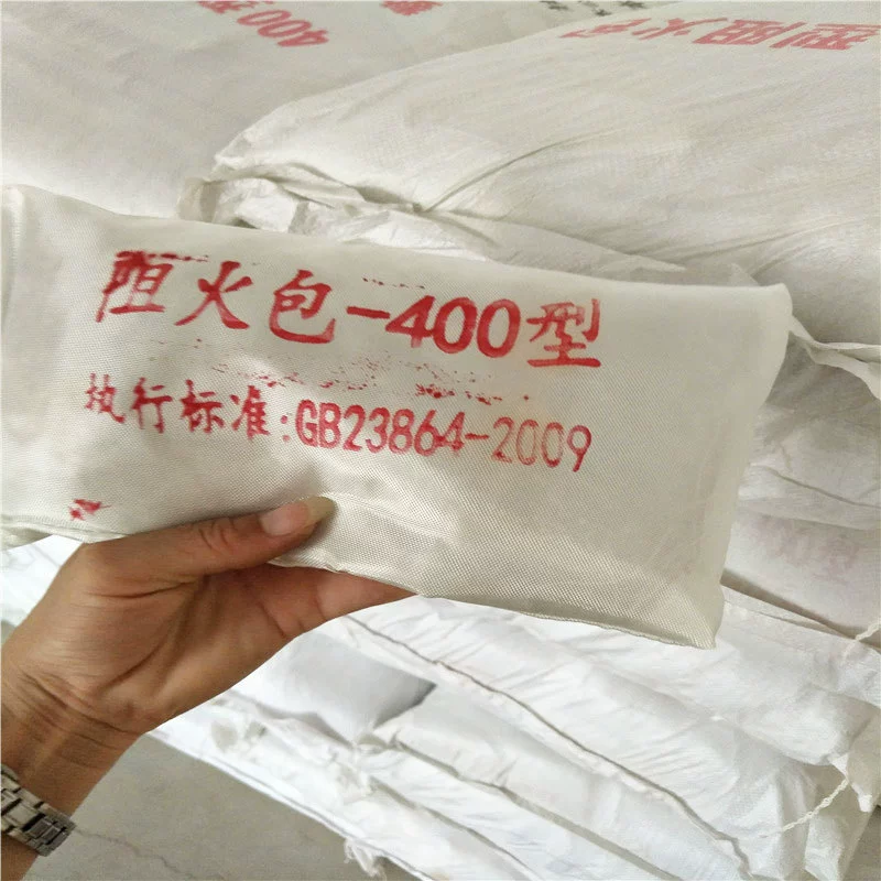 Fireproof package cable trench fire pillow fire sealing sand bag expansion type bridge frame fireproof fire retardant package fire resistance
