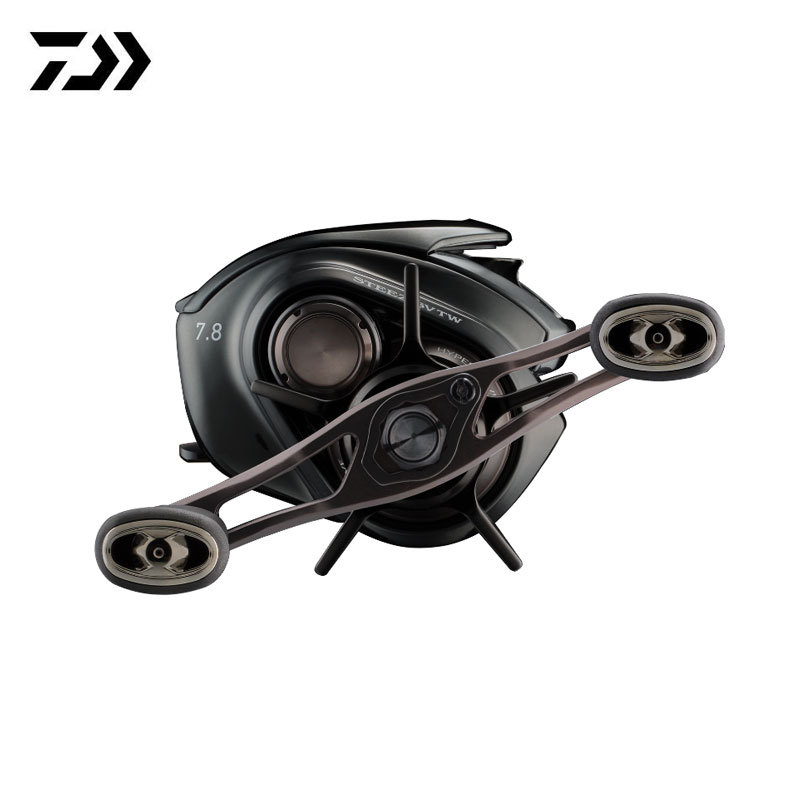 Baitcasting reel (DAIWA) Steez SV TW 24, multiple gear ratios 6.7–8.5:1, right/left hand