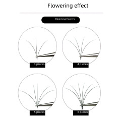 0.03單根睫毛密排混裝濃密自然不散根假睫毛批發一秒開花嫁接睫毛