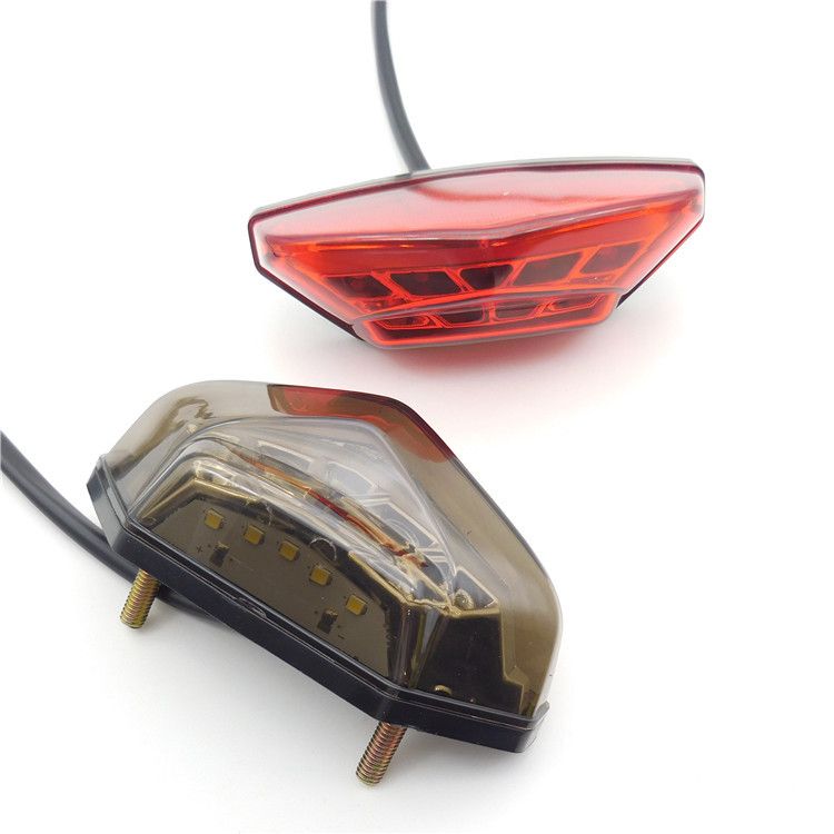 CH-2067 suitable for BMW motorcycle modified LED rear tail light electric car brake driving license plate integrated light