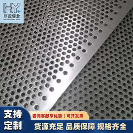 广东冲孔网不锈钢冲孔板金属圆孔网洞洞板网定制圆形孔镀锌铁网片