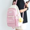 Backpack, shoulder bag, Korean style, for secondary school