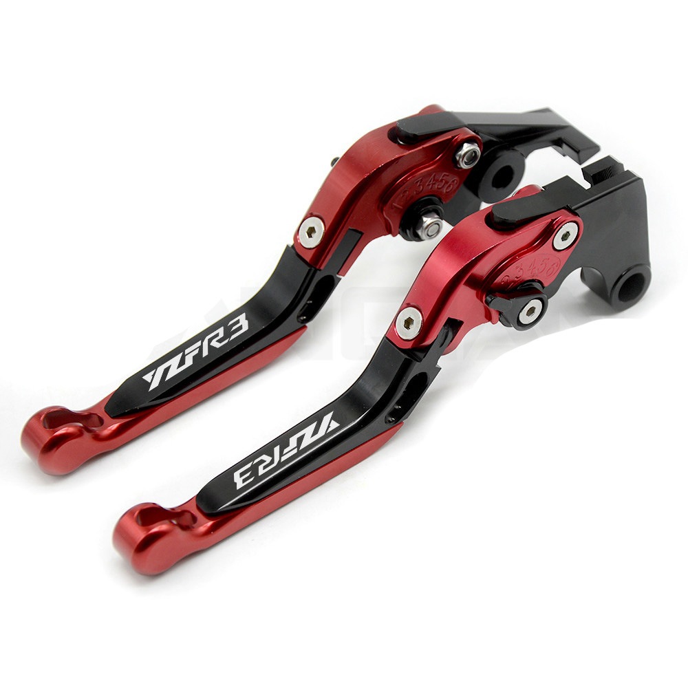 Yzf-R3 R25 R3 Motorcycle Adjustable Brake Clutch Lever Brake Lever Horn Lever