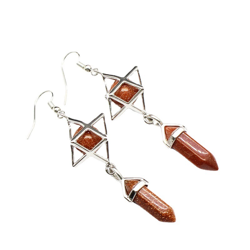 Organic accessory, earrings, crystal earings, for import, wholesale, European style