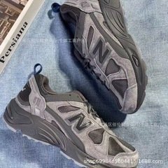 莆田純原高バージョンnb878男女共通のレトロなレジャーショックランニングシューズカップルスポーツのお父さん靴