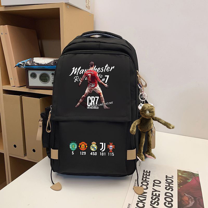 2024 Liga de Campeones Copa del Mundo de Fútbol Mochila Real Madrid Kaká C Ronaldo Barcelona Messi Chelsea Manchester United Estudiantes