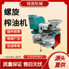 工业级螺旋榨油机 200型大容量大豆棉籽茶籽批量压榨 多物料通用