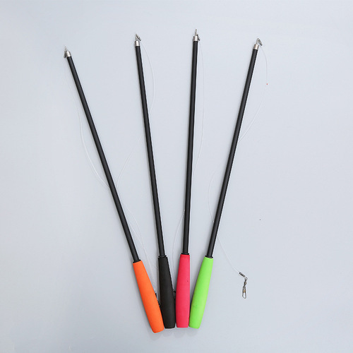 Cat toy, 180cm long, four-section extendable pole, cat teaser, self-entertaining toy, pet supplies, factory-made