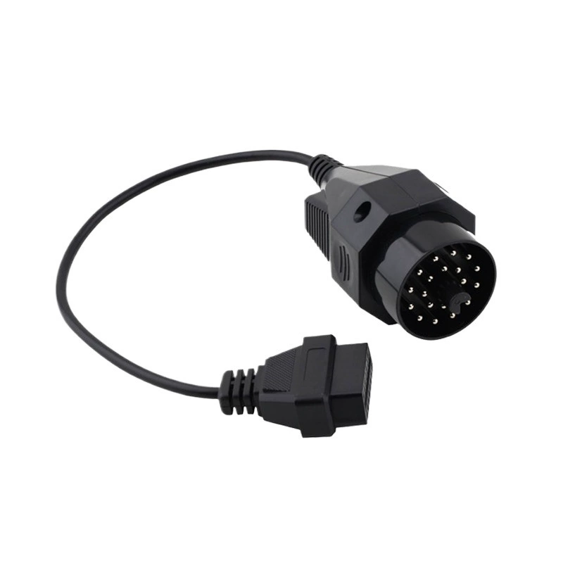 BMW 20-контактный на 16-контактный BMW OBD2 20-контактный на 16-контактный разъем автомобильной диагностической линии, терминальная линия