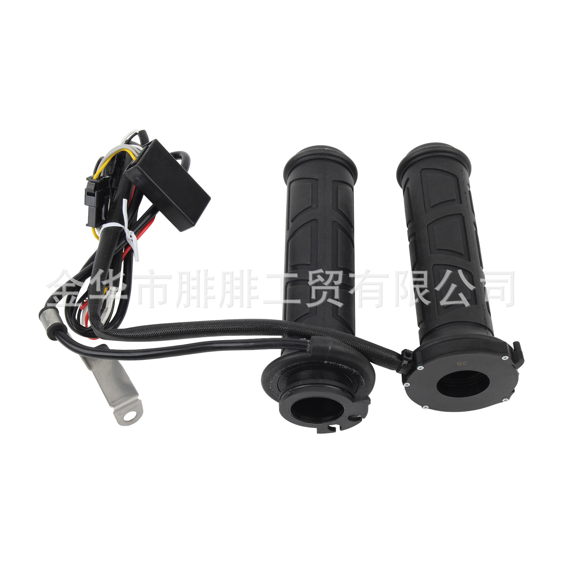 Motorcycle modified heated handlebar covers, universal, adjustable temperature, non-slip, energy-saving, fully sealed, luxurious electric heated handlebar accessories