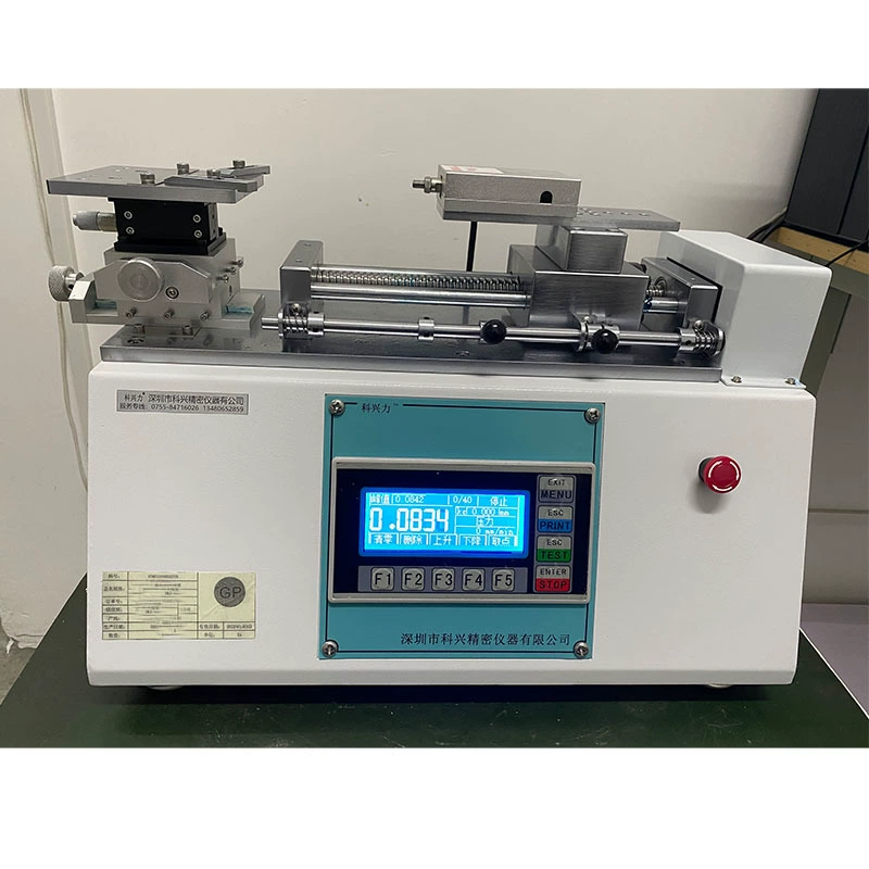 1000N жгут проводов клеммная машина для испытания на растяжение горизонтальная электрическая машина для испытания на растяжение