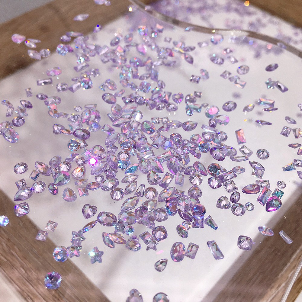 미니 지르콘 [코팅 보라색 혼합]