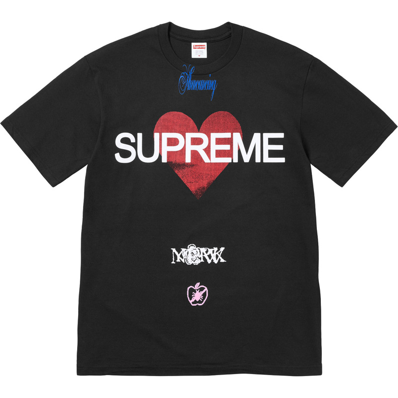 SUP潮牌SS25  Short-sleeved T-shirt 美潮街潮短袖T恤|undefined