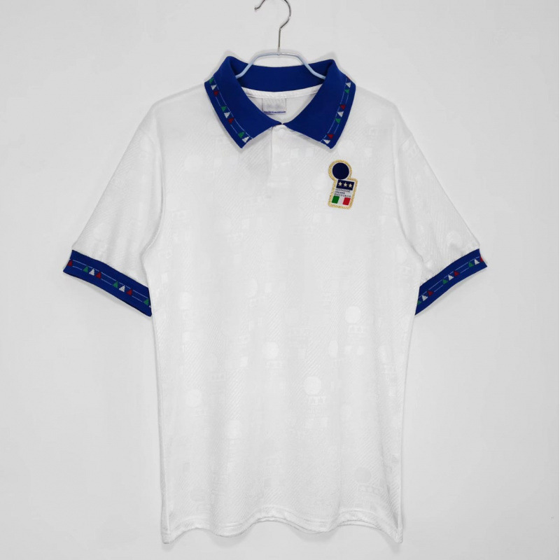 Colección de fútbol retro popular Argentina Alemania Inglaterra Brasil Copa Mundial de fútbol de manga corta