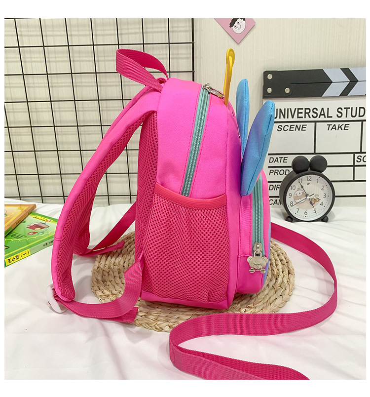 Unisex Small Oxford Cloth Cartoon Cute Square Zipper Fashion Backpack display picture 2
