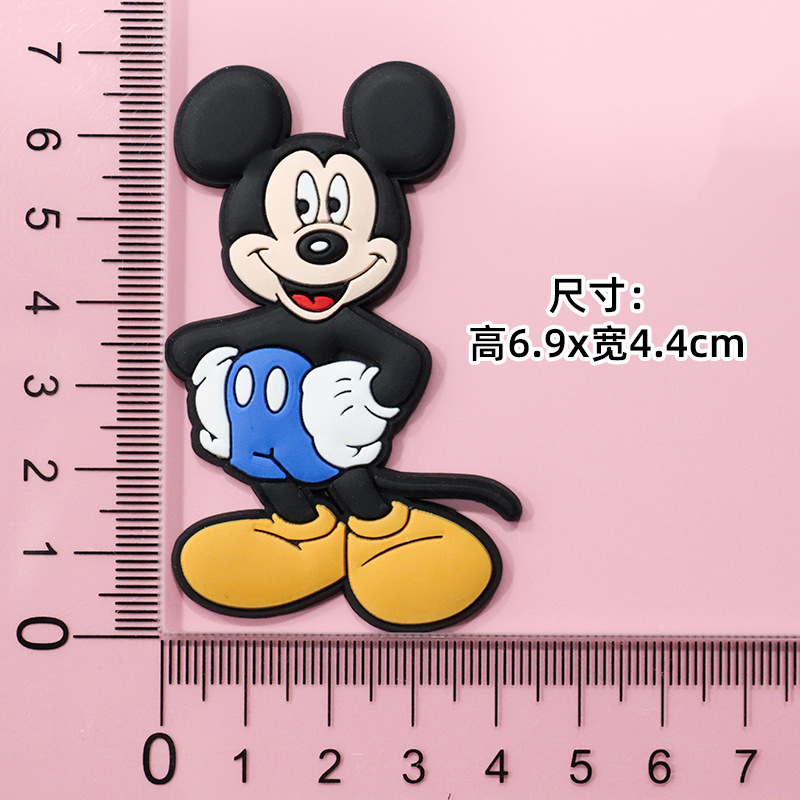 大小ミッキーミニーミッキーマウス DIY 漫画装飾アクセサリー携帯電話ケースパッチ下駄スリッパバックルステッカー|undefined
