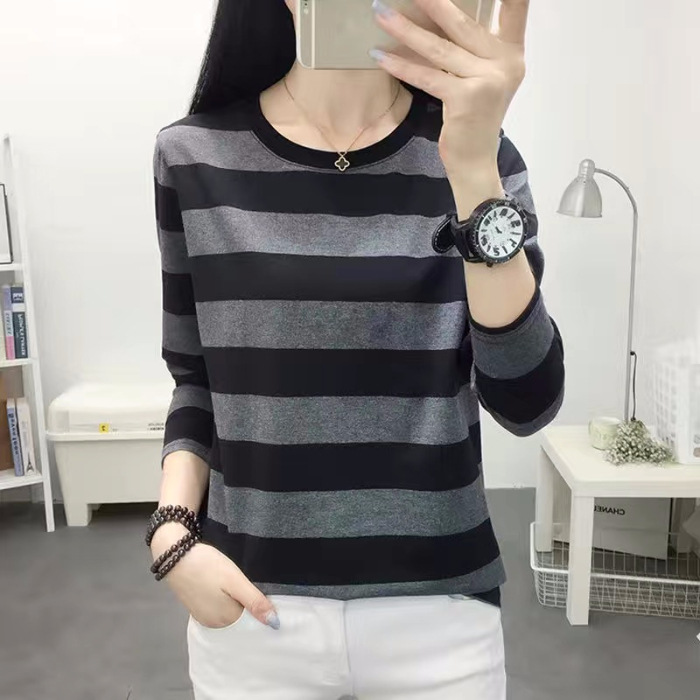 블랙 그레이 스트라이프