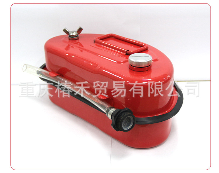 5L 10L 20L Horizontal Oil Drum Vehicle-Mounted Spare Fuel Tank Oil Canister In-Stock Wholesale Portable Gasoline Tank