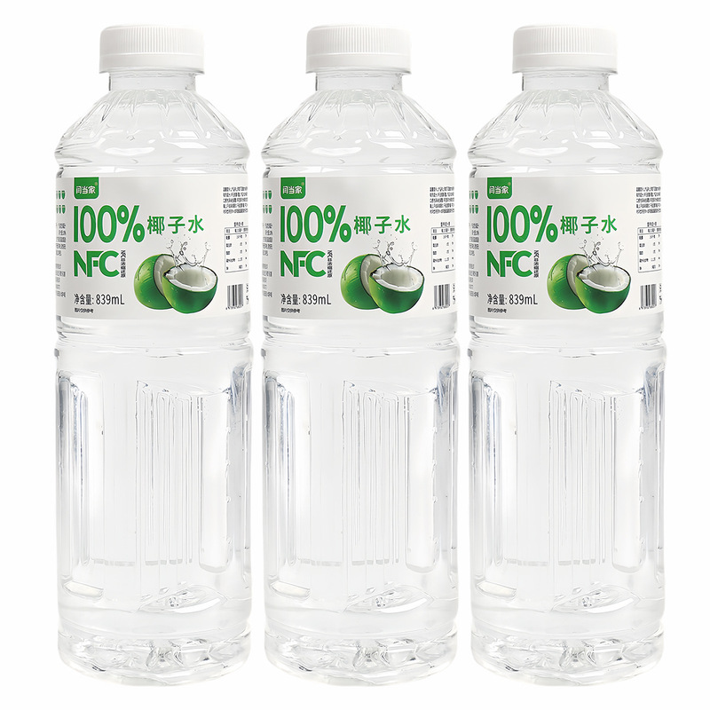 100%椰子水大瓶装NFC果汁天然电解质无添加纯果蔬汁饮料|undefined