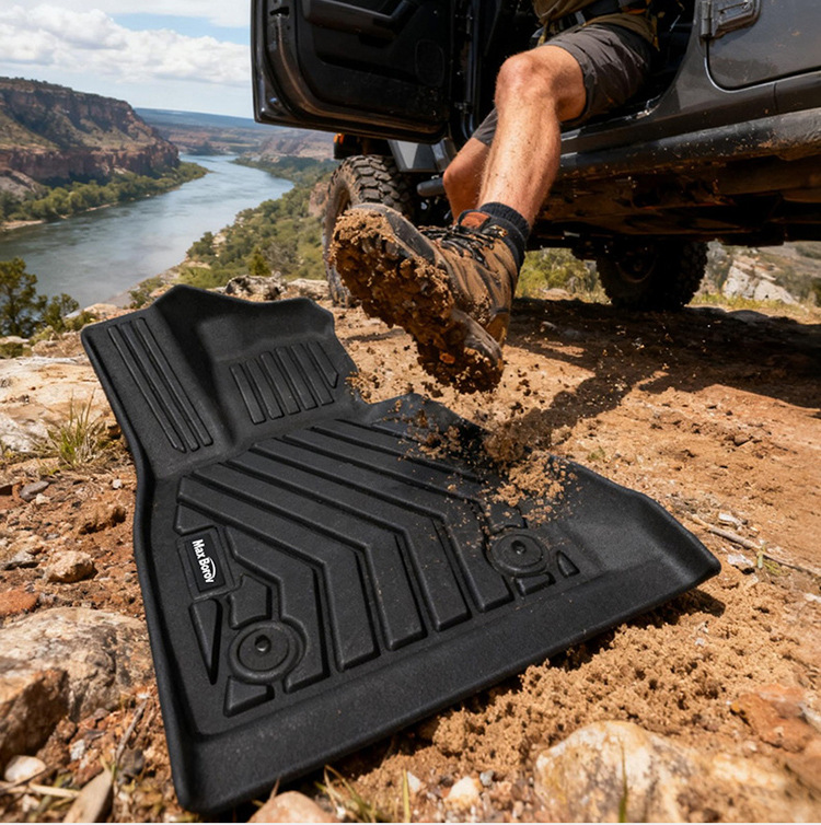 Suitable for Audi Tpe Car Floor Mats A6La4Lq5La3A5La7L Two- and Three-Box Models Q3Q6Lq5Q7Q8 Car Floor Mats E