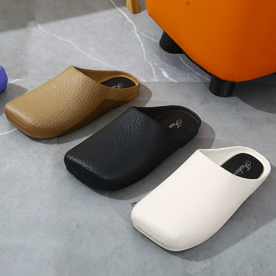 Four Seasons Muler обувь с квадратной головкой дизайн женской обуви мода носить на улице с высоким значением лица.