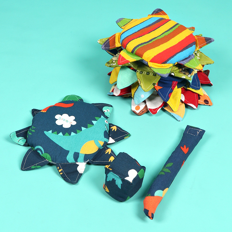 Children's fabric safety soft Frisbee kindergarten parent-child outdoor handmade cloth Frisbee sandbag tail three-piece toy set Children's fabric safety soft Frisbee kindergarten parent-child outdoor handmade cloth Frisbee sandbag tail three-piece toy set