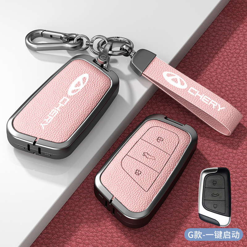 G 모델 핑크 아연 합금 쉘 + 하드웨어 스트랩