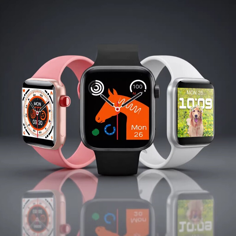 T500 Smart Watch 1.44inch Screen Bluetooth Call X6 Sports Bracelet Full Touch Screen Foreign Trade T55 Sports Health