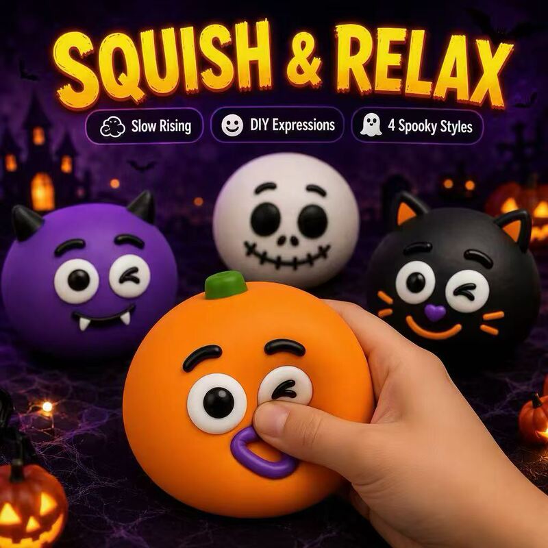 Amazon's Popular Dog Face Swap Squishy Toy, a Slow-Rebound Squeeze Toy for Halloween