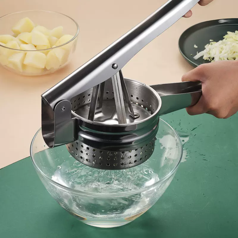 不锈钢手动榨汁器水果橙汁压汁器石榴柠檬蔬菜挤水器土豆泥挤压器