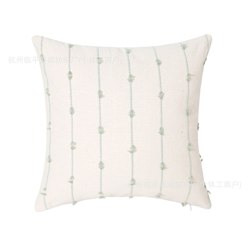 Estrias cortar flores abrazar almohada funda simple moderna almohada en casa sala de estar sofá respaldo sala de modelo almohada de alojamiento