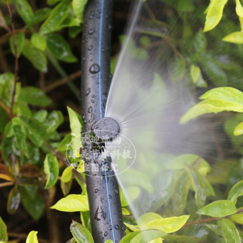 Negro 180 grados refracción atomización micro pulverización 6.0mm diámetro interno pulverización unidireccional esquina flor vivero árboles frutales micro pulverización