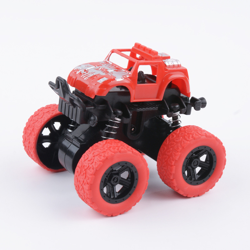 Niños inercia cuatro tracciones vehículo todoterreno al por mayor niño coche de acrobacias modelo de simulación de caída coche de juguete pequeño regalo
