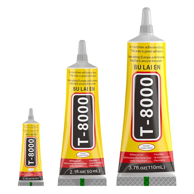 Фабрика прямых продаж T8000 клей для ремонта мобильного телефона Акриловые точечные бриллианты DIY ювелирные украшения многофункциональный клей