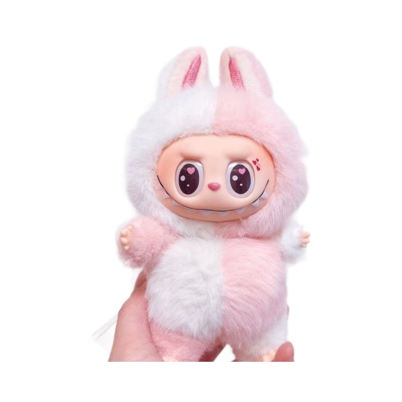 バブルハートマカロン フェイスリフトクリームピーチぬいぐるみ バブルハートマカロン フェイスリフトドール おもちゃ|undefined