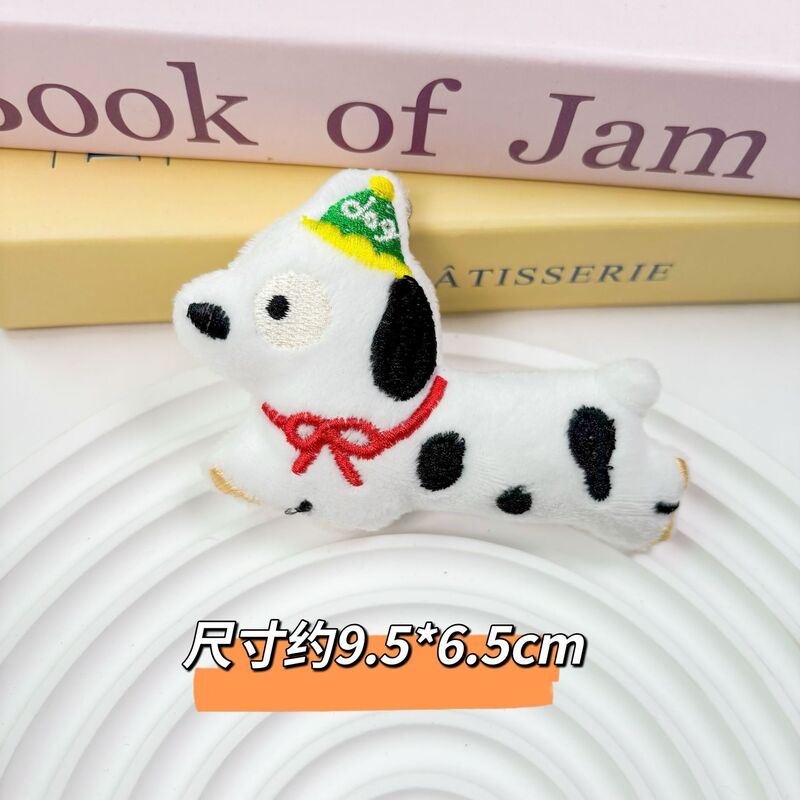 新しいスカーフ子犬ぬいぐるみペンダントキーホルダーバッグペンダント diy ブローチヘアアクセサリー犬アクセサリーアクセサリー|undefined