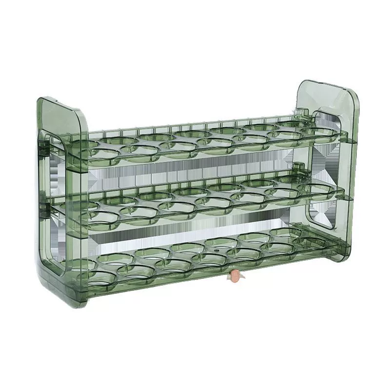 Egg storage box refrigerator with a side door storage rack rotating eggs special box egg storage storage organizer