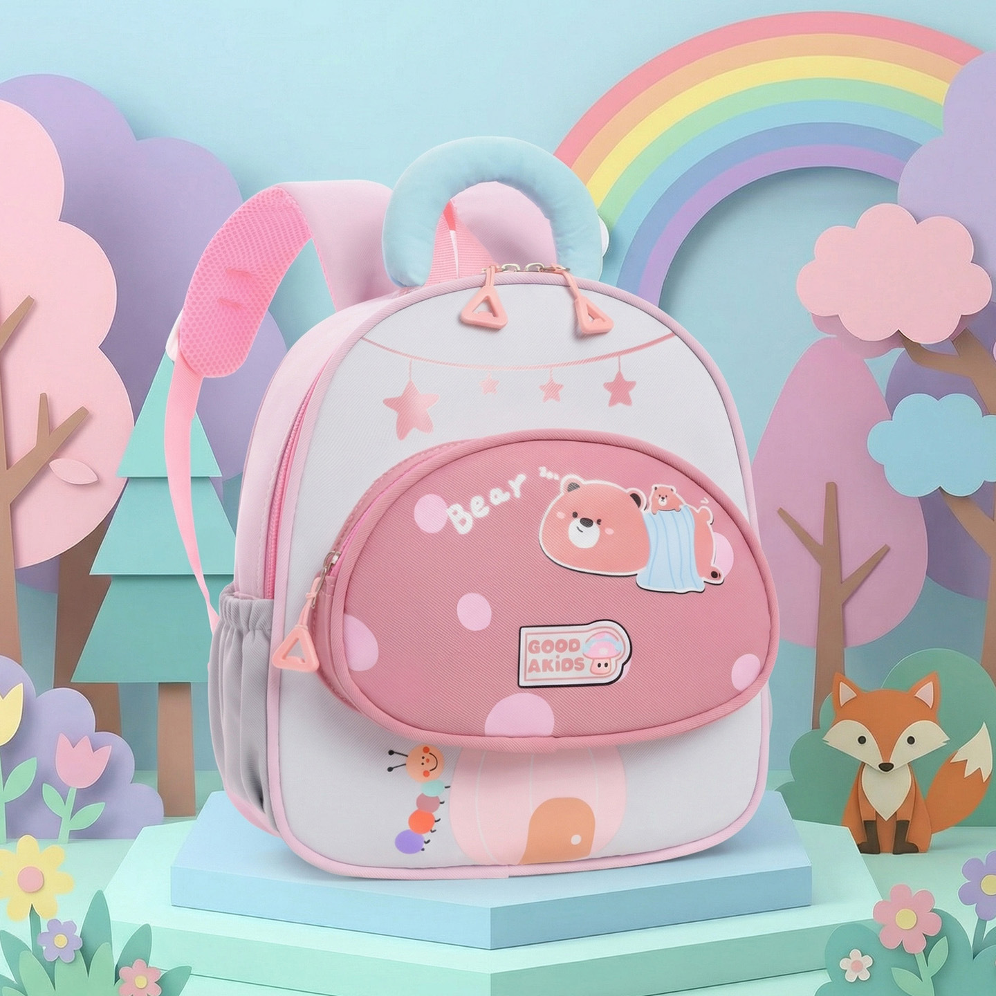 Cartoon cute school bag for early age for men and women